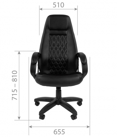 Кресло для руководителя CHAIRMAN 950LT Серый*