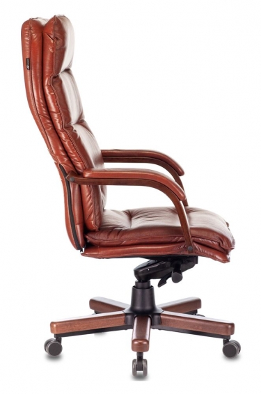 Кресло руководителя Бюрократ T-9927WALNUT Светло-коричневый