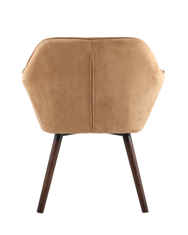 Кресло Stool group Брайан, замша, бежевый
