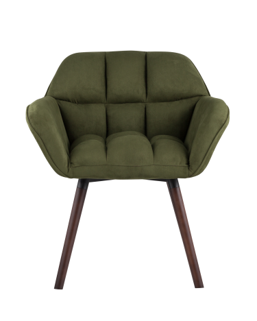 Кресло Stool group Брайан, замша, хаки