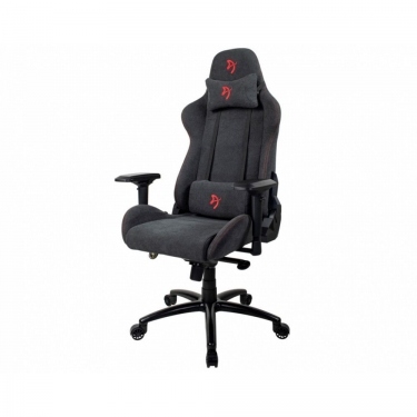 Геймерское кресло Arozzi Verona Signature Soft Fabric Черный-красный