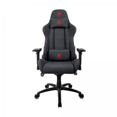 Геймерское кресло Arozzi Verona Signature Soft Fabric Черный-красный