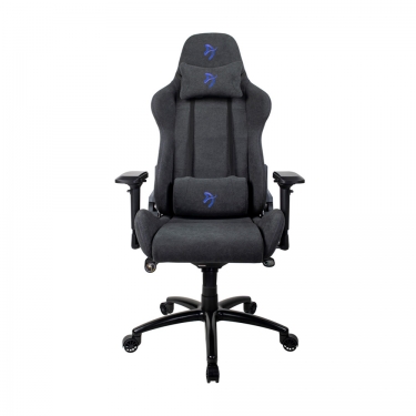 Геймерское кресло Arozzi Verona Signature Soft Fabric Черный-синий