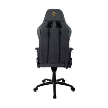 Геймерское кресло Arozzi Verona Signature Soft Fabric Черный-золотой