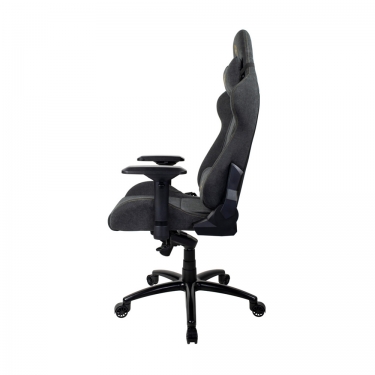 Геймерское кресло Arozzi Verona Signature Soft Fabric Черный-золотой