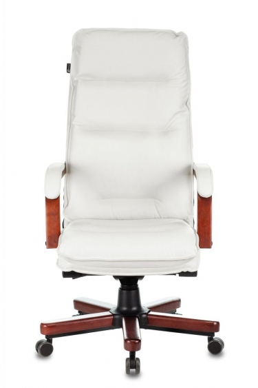 Кресло руководителя Бюрократ T-9927WALNUT/IVORY Слоновая кость