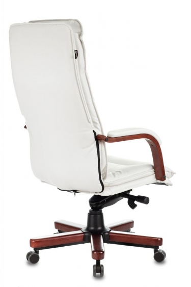 Кресло руководителя Бюрократ T-9927WALNUT/IVORY Слоновая кость