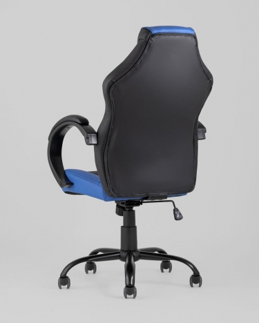 Геймерское кресло TopChairs Racer Midi Синий
