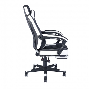Геймерское кресло TopChairs Virage Черный-белый
