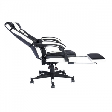 Геймерское кресло TopChairs Virage Черный-белый
