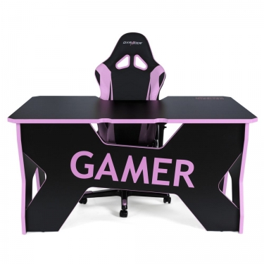 Стол геймерский Generic Comfort Gamer2/DS/NP Розовый Черный