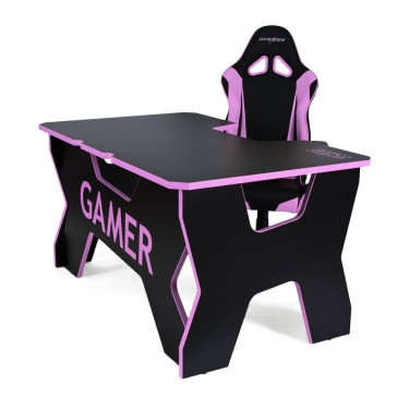 Стол геймерский Generic Comfort Gamer2/DS/NP Розовый Черный