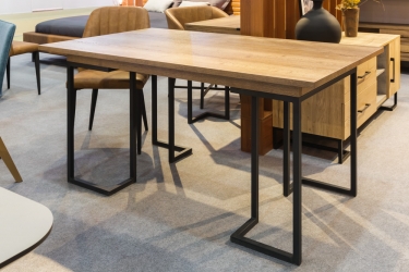 Стол раскладной обеденный Loft 120 Дуб табак