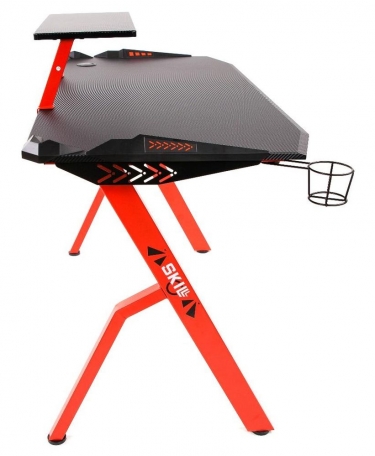 Геймерский стол SKILL CTG-001 Красный