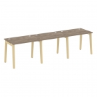 Рабочая станция ONIX WOOD OW.RS-3.1.7 Тиквуд Темный/Светлый