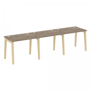 Рабочая станция ONIX WOOD OW.RS-3.1.7 Тиквуд Темный/Светлый