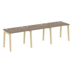 Рабочая станция ONIX WOOD OW.RS-3.1.7 Тиквуд Темный/Светлый