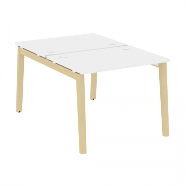 Рабочая станция ONIX WOOD OW.D.RS-2.1.7 Белый Бриллиант/Светлый