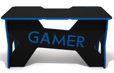 Стол геймерский Generic Comfort Gamer2/DS/NB Синий Черный