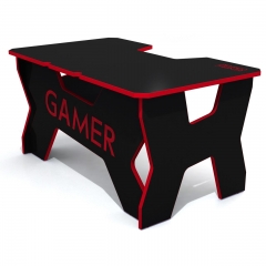 Стол геймерский Generic Comfort Gamer2/DS/NR Красный Черный