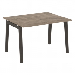 Стол переговорный 1 столешница ONIX WOOD OW.PRG-1.2 Тиквуд Темный/Темный
