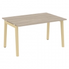 Стол переговорный 1 столешница ONIX WOOD OW.PRG-1.3 Дуб Аттик/Светлый