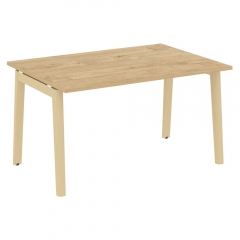 Стол переговорный 1 столешница ONIX WOOD OW.PRG-1.3 Тиквуд Светлый/Светлый