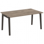 Стол переговорный 1 столешница ONIX WOOD OW.PRG-1.4 Тиквуд Темный/Темный