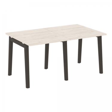 Стол переговорный 2 столешницы ONIX WOOD OW.PRG-2.0 Денвер Светлый/Темный