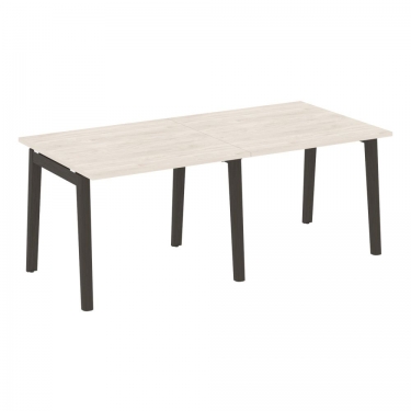 Стол переговорный 2 столешницы ONIX WOOD OW.PRG-2.1 Денвер Светлый/Темный