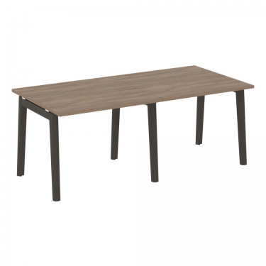 Стол переговорный 2 столешницы ONIX WOOD OW.PRG-2.1 Дуб Аризона/Темный