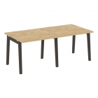 Стол переговорный 2 столешницы ONIX WOOD OW.PRG-2.1 Тиквуд Светлый/Темный