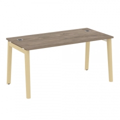 Стол рабочий руководителя ONIX WOOD OW.SRR-4.8 Тиквуд Темный/Светлый