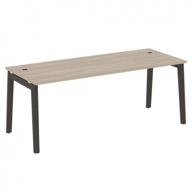 Стол рабочий руководителя ONIX WOOD OW.SRR-6.8 Дуб Аттик/Темный