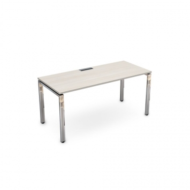 Стол рабочий, прямолинейный GLOSS LINE НСР-П.005.1 Ivory