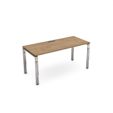 Стол рабочий, прямолинейный GLOSS LINE НСР-П.005.1 Teakwood
