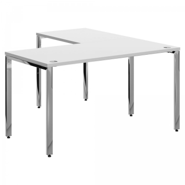 Стол угловой левый XTEN GLOSS XGCT 1415 L Белый