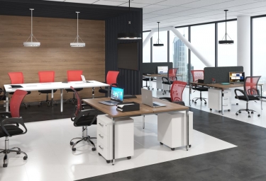 Стол угловой левый XTEN GLOSS XGCT 1615 L Белый