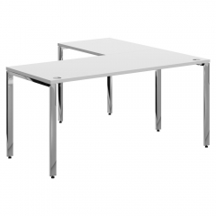 Стол угловой левый XTEN GLOSS XGCT 1615 L Белый