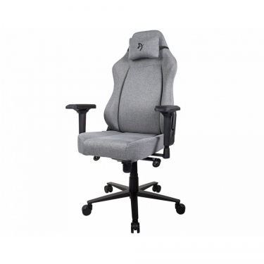 Геймерское кресло Arozzi Primo Woven Fabric Grey Black logo
