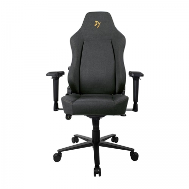 Геймерское кресло Arozzi Primo Woven Fabric Black Gold logo