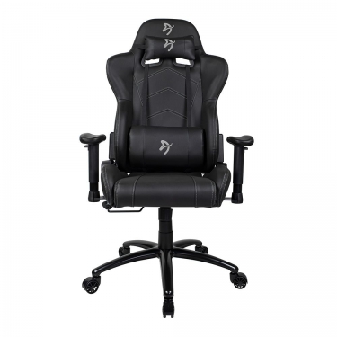Геймерское кресло Arozzi Inizio Black PU Grey logo