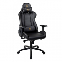 Геймерское кресло Arozzi Verona Signature Black PU Gold Logo