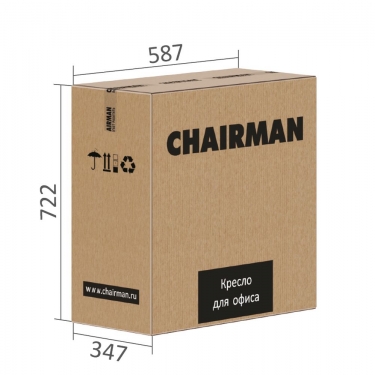 Кресло для оператора CHAIRMAN 020 ткань Бежевый