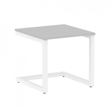 Стол письменный HOME OFFICE VR.SP-2-58.G Серый/Белый металл
