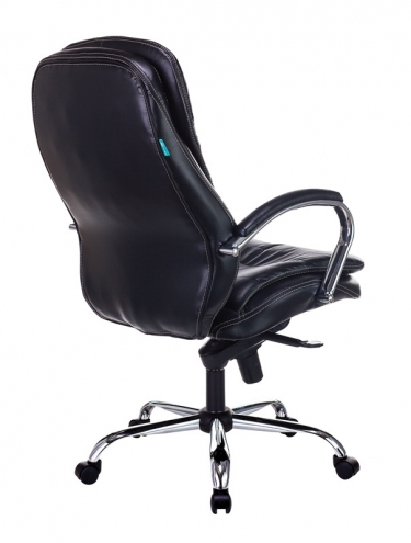 Кресло руководителя Бюрократ T-9950 экокожа BLACK