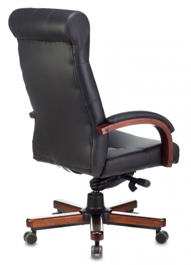 Кресло руководителя Бюрократ T-9928WALNUT/BLACK