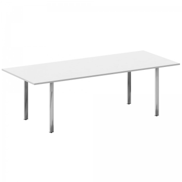 Стол переговорный METAL SYSTEM DIRECT БП.ПРГ-240 Белый