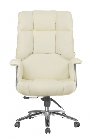 Кресло руководителя Riva Chair 9502 экокожа Кремовый