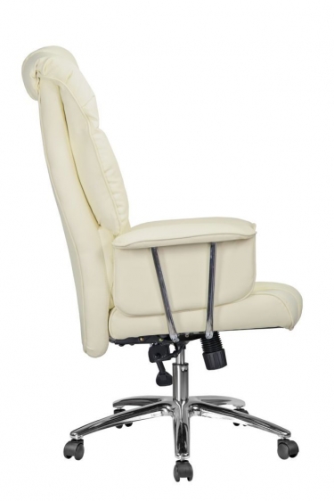 Кресло руководителя Riva Chair 9502 экокожа Кремовый